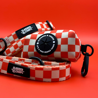 Red Checkerboard Collar