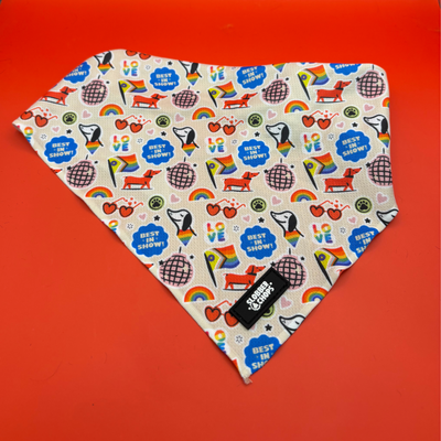 Cream Pride Bandana