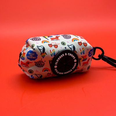Cream Pride Poo Bag Holder