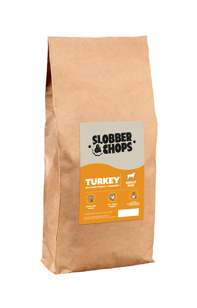 Healthy Dog Food - Turkey and Garden Vegetables with Cranberry Big Bite